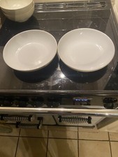 DENBY - Linen Pasta Bowls X2.Brand New.