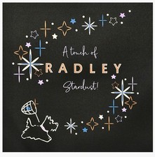 Radley Foldaway Bag Shopper Tote Black Stardust New with Tags