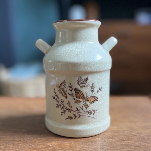 Vintage ceramic milk - milk, churn