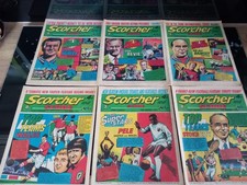 Scorcher & Score Comics x 6 .  1972  &  1973