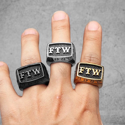 Men stainless steel biker - men,