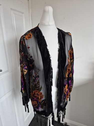 Jayley throwover kimono jacket - throwover,