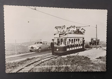 Open Top Tramcar, Wartling Road, Eastbourne Real Photo Postcard