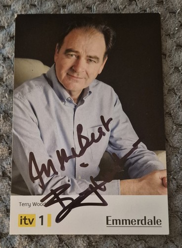 Billy hartman signed - signed, emmerdale