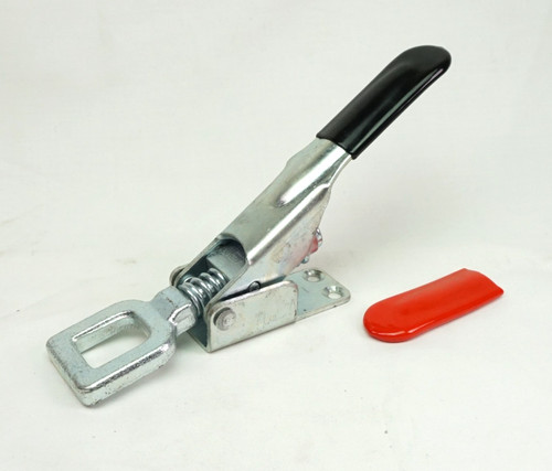 Bed ramp skid - skid, latch