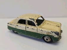 Dinky Toys #162 1956 green/cream Ford Zephyr MK1 saloon car, diecast and vintage