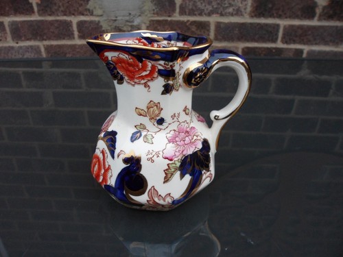 Masons mandalay blue jug - masons,