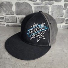 No Fear Cap Skater Baseball Jnr Hat Snap Back Grey Black Blue Retro Embroidered