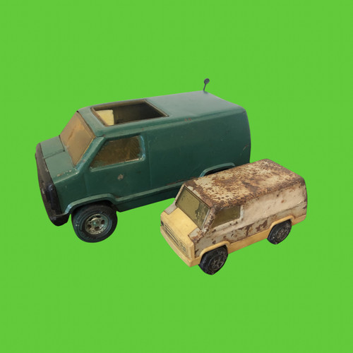 Vintage 1970s tonka van - vintage,