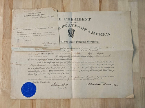 1903 theodore roosevelt signed - 1903,