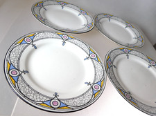 x4 Vintage Art Nouveau Shelley