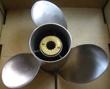 Powertech M7011 Chrysler Mercury Yamaha 40-70Hp Stainless Propeller 10x11