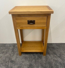 Oak Telephone Table / Hallway