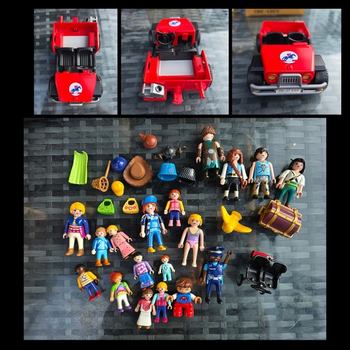 Playmobil figures jeep - jeep, &