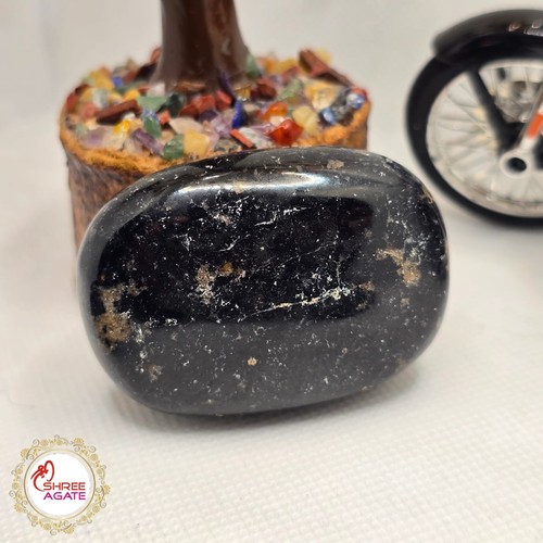 Natural black tourmaline - natural,
