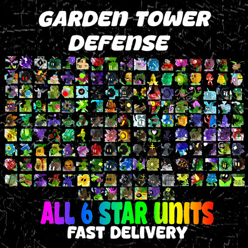 Garden tower defense all - all, 6