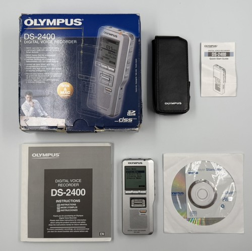 Olympus voice recorder 2400 - voice,