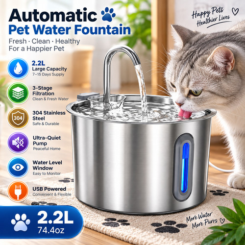 2026 cat water fountain for - 2026,