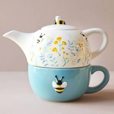 Floral Ceramic Teapot and