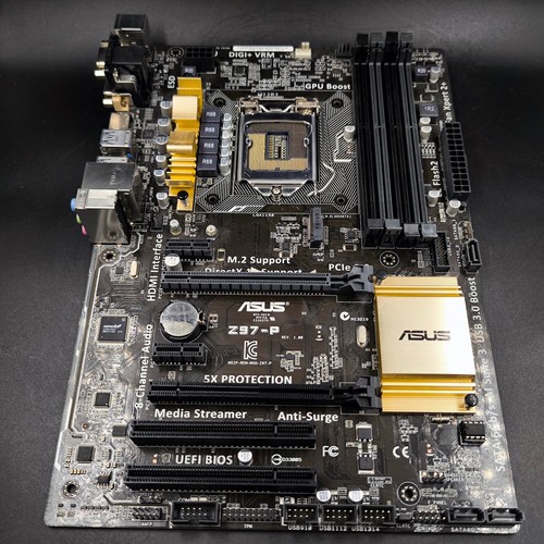 Asus z97 motherboard used - asus, z97-p