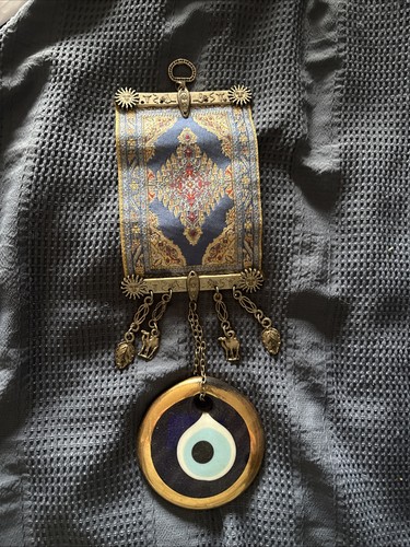 Turkish evil eye and carpet - turkish,