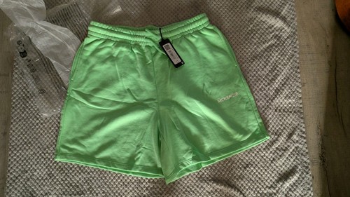 Mens unisex lime shorts - mens,