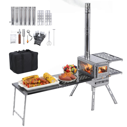Camping stove with - stove, &
