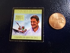 Daniele Molmenti Olympic Kayak Slalom Gold Medal 2012 Republique De Guinee Stamp