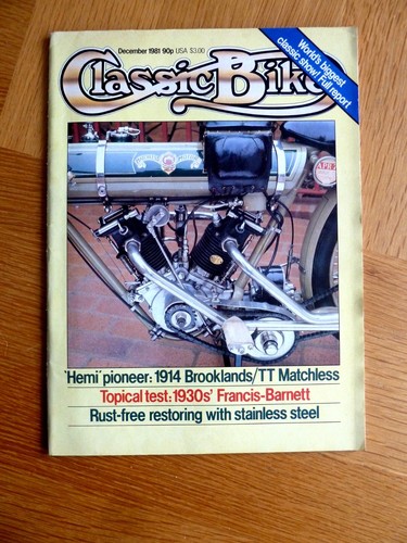 Classic bike magazine december - bike,