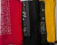 Paisley bandanna headwear hair - bandanna, headwear/hair
