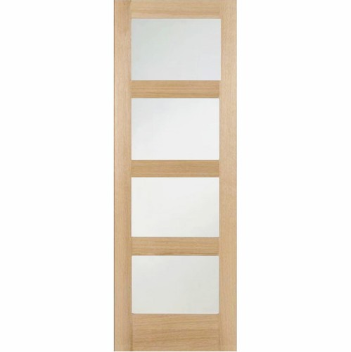 Internal sliding oak - oak, door