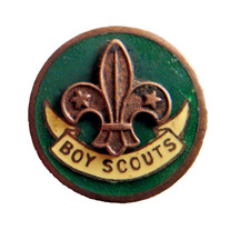 Boy Scouts Scoutmaster lapel