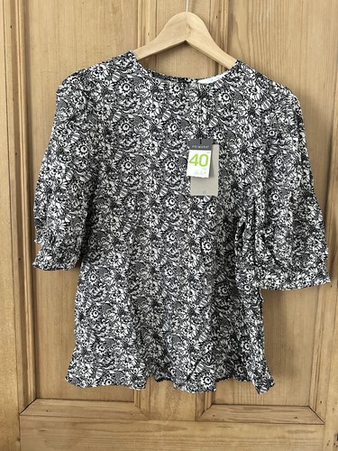 Primark black and white - , floral