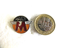 VINTAGE MAICO MOTORCYCLE ENAMEL PIN BADGE,