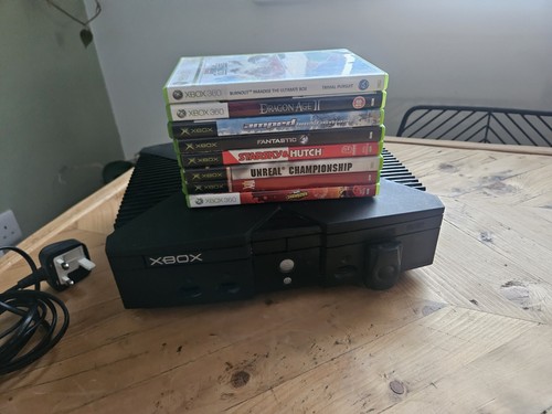 Xbox original console bundle - xbox,