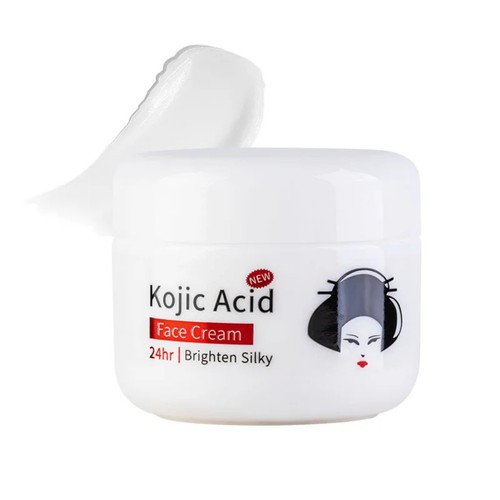Kojic brightening face cream - face,