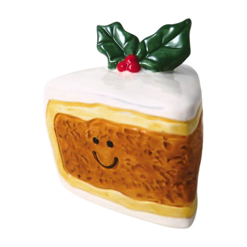 9cm ceramic christmas cake - 9cm,