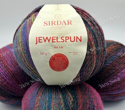 Sirdar jewelspun aran knitting - aran,