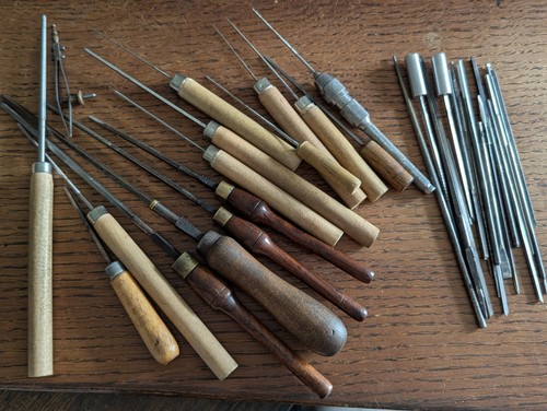 Watchmaker hand tools mostly - watchmaker,