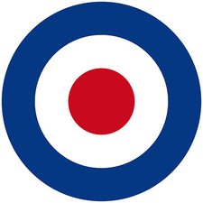 2 stickers target 18 cm mod