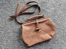 Timberland small brown leather bag, exc cond!