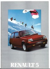 Renault 5 1988-1989 UK Market