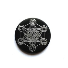 Shungite Phone Plate MERKABA Protective Mobile, Laptops, Notebooks