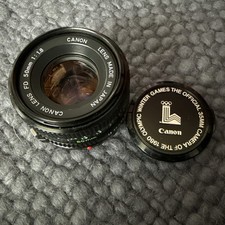 Canon FD 50mm f1.8 standard /