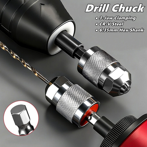 Mini keyless drill chuck - mini,