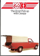 FSO 1500 12cwt Pick-Up With