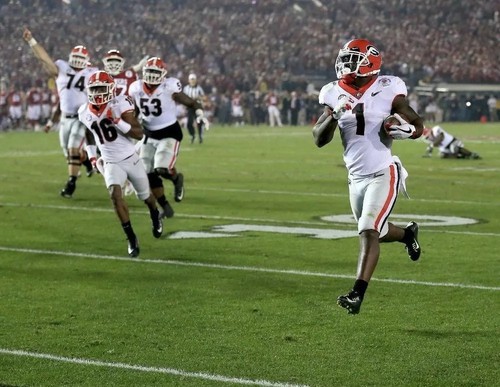 Sony michel running - running, with