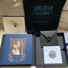 JANIS JOPLIN Days & Summers GENESIS PUBLICATIONS SIGNED Deluxe BOOK + Vinyl 7"