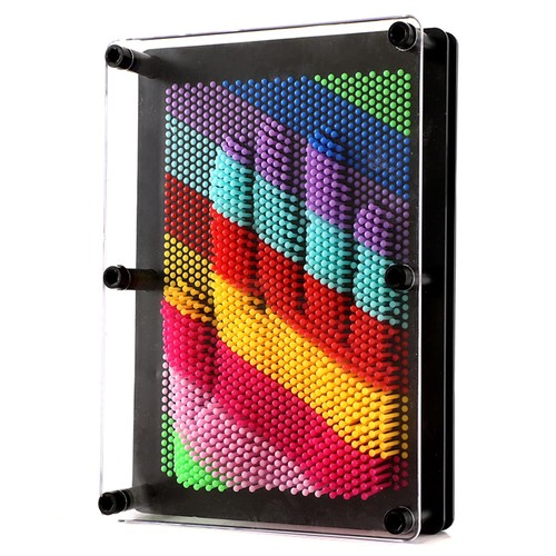 Pin art intellectual fun - art,
