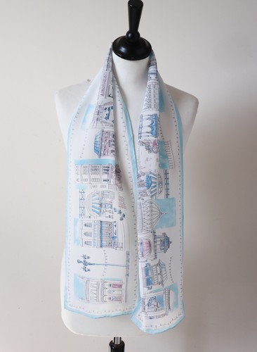 Brighton pier silk scarf v - pier,